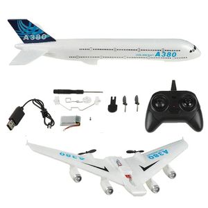 A380 Airbus RC Airplane 2,4 GHz Aile fixe Remote Control Glider Epp mousse RC Aircraft Toys for Kids Gifts 240508