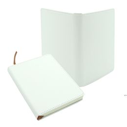 A4 A5 A6 Sublimatie Blanco Journal Notepads Effen Witte Warmteoverdracht Aangepaste Druknotebook Zee Verzending RRB13741
