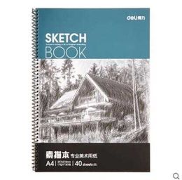 A4 Art Special Sketchbook Graffiti Tekenboek Pure Wood Pulp Double Adhesive Painting Paper School Supplies