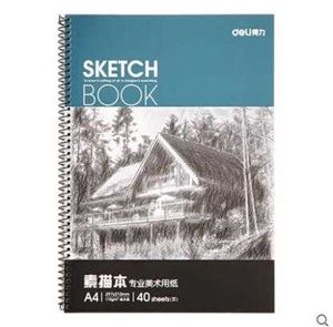 A4 Art Special Sketchbook Graffiti Tekenboek Pure Wood Pulp Double Adhesive Painting Paper School Supplies