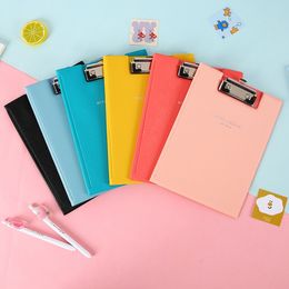 A4 Folder Vertical Board Folder Information Booklet Test Paper Storage Folder Pad Contract Folder Stationery Office Supplies Office