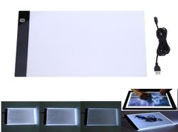 A4 LED Drawing Tablet Digital Graphics Pad USB LED BOX COPO COPO COPOS ÉLECTRONIQUE ART PEINTURE GRAPHIQUE ÉCRIT TABLE RETOUR2797131