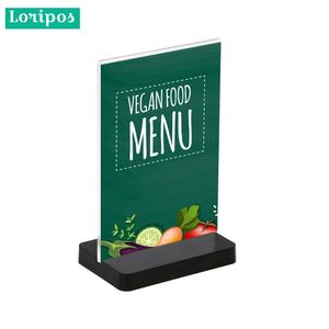 A4 Plastic Tag Frame Foto Stand Reclame Poster Frame A4 Bureau Menu Stand Picture Papier Kaarthouder Tafellabel Houder Cover