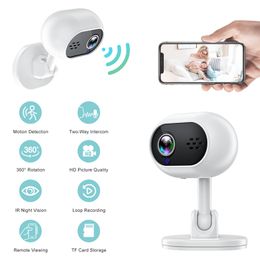 A4 wifi-camera HD Smart Home Draadloos camerageluid 1080P Dag-nachtzicht aangesloten mobiele telefoon IP-camera