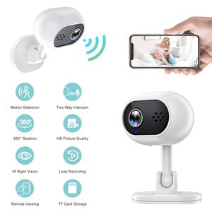 Cámara A4 wifi HD Smart Home cámara inalámbrica sonido 1080P visión nocturna diurna cámara IP de teléfono móvil conectada