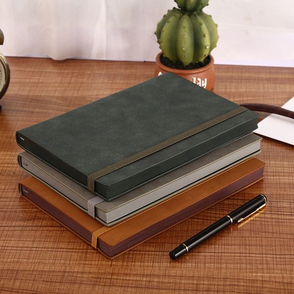 A5 Notebook Journal Ligné Bloc-Notes Premium Papier Épais Ligné Couverture Rigide pour Office Home School Business Note d'écriture Prenant Journaling Gift TX0086