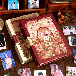 A5 Photocards Binder Holder Kpop Photo Album Kawaii Idol Cards Album Cover Idol Picture Collect Book Pages intérieures Décoration de la salle