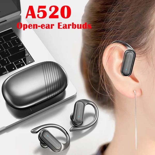A520 crochet d'oreille sans fil casques Tws Bt 5.3 casque commande vocale antibruit écouteurs étanche sport Fitness écouteurs