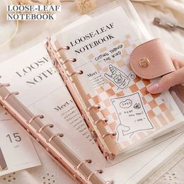 A6 A5 B5 Carpeta Papelería coreana Cuaderno Diario Cuaderno de bocetos Diario Suministros de oficina Accesorios escolares Blocs de notas Aganda Planner 231220