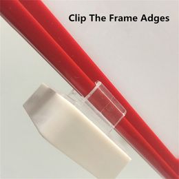 A6 magnetische plank bord houder houder display frame supermarkt product prijslabel papierhouder bord