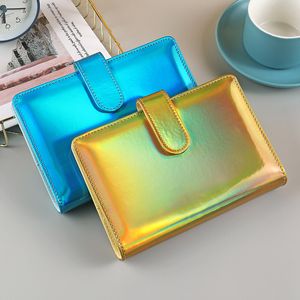 A6 Rainbow Notebook Binder Changing Colors Refilleerbaar 6 Ring Budget Binder voor A6 vulpapier Losse blad Persoonlijke planner Binder Cover met Magnetic Buckle Clour