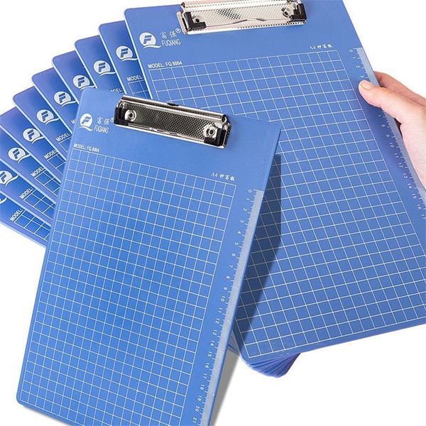 A6 avec trou de suspension pince en métal bloc-notes papeterie presse-papiers dossier fichier Document porte-papier accessoires de conférence YQ02042