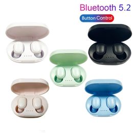 A6S Bluetooth écouteurs A6S sans fil sports extérieurs sans fil écouteurs 5.2 compartiment chargé voiture mini écouteurs boutons par kimistore4