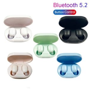 A6S Bluetooth-oortelefoon A6S draadloze sport draadloze oortelefoon voor buiten 5.2 opgeladen compartiment auto mini-oortelefoonknoppen door kimistore3
