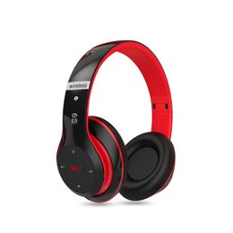 A6S -kop gemonteerde Bluetooth -hoofdtelefoon Draadloze stereo headsets kaartgeluid ontvangen en oproepfunctie zakelijke oortelefoons
