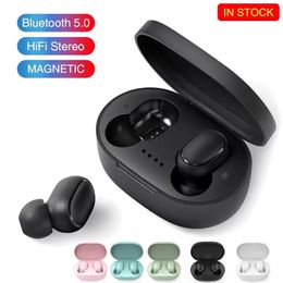 A6S TWS Bluetooth Draadloze Hoofdtelefoon Draadloze Oordopjes 5.0 Oortelefoon Ruisonderdrukking Microfoon voor Xiaomi iPhone Huawei Samsung