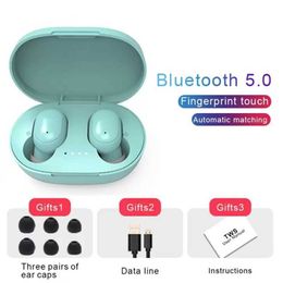 A6S TWS Bluetooth draadloze hoofdtelefoons draadloze oordopjes 5.0 oortelefoon ruisonderdrukking microfoon voor Xiaomi iPhone Huawei Samsung 2022