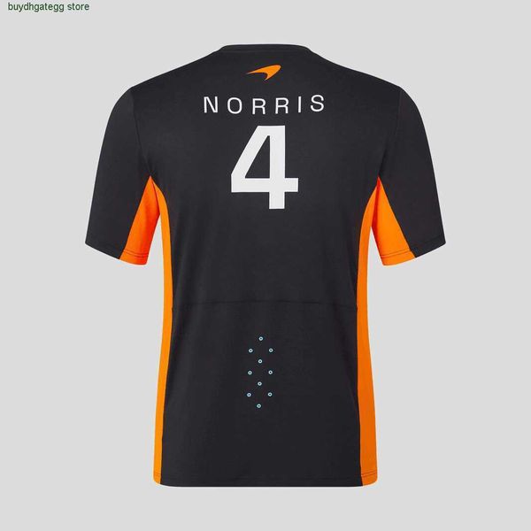 A8a7 Camiseta de moda para hombre 23 Últimas F1 Fórmula Uno Racing Mclaren 4 Norris 81 Piastri Ropa de equipo profesional Camisa transpirable de gran tamaño para niños 100-4xl