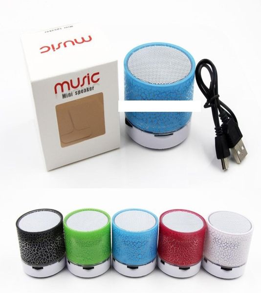 A9 LED MINI BLUETOOTH EN SPEAGE A9 TF TF USB FM BOX MUSIQUE PORTABLE SANS WIRE