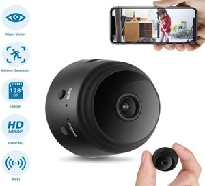 Cámaras de video inalámbricas WiFi Wifi A9 Mini 1080p Full HD Small Nanny Cam Night Vision Motion Security Security Magnet55444331