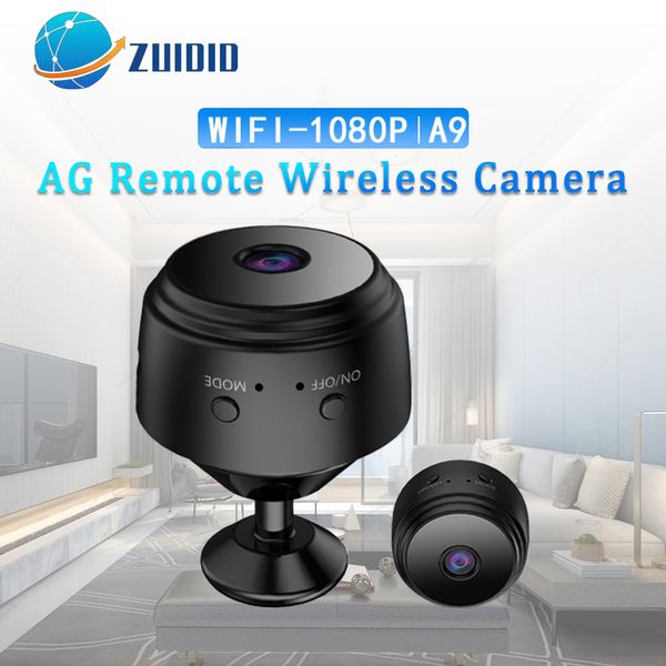 A9 Mini caméras de surveillance avec Wifi 1080p Hd Mini capteur de caméra Vision nocturne Caméscope Web Surveillance vidéo Smart Life Home