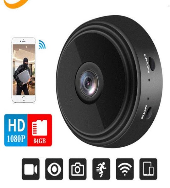 A9 Wifi Mini caméra Ip Version nocturne extérieure Micro caméra caméscope enregistreur vidéo vocal sécurité Hd Mini caméscopes sans fil8336574