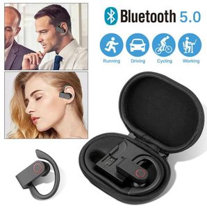 A9 Draadloze Bluetooth-oortelefoon TWS Oorhaak Sport Bluetooth-hoofdtelefoon V50 Echte stereo Transpiratie-oordopjes met microfoon Oplaaddoos7990188