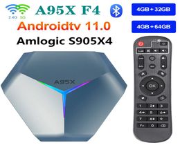 A95X F4 Android TV Box avec télécommande vocale G20 Amlogic S905X4 8K RGB Light Smart Android110 TVbox 4GB 32GB eMCP Plex media 9701944