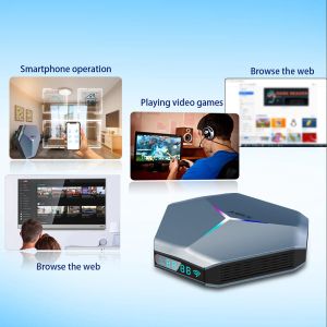 A95X F4 TV Box Android 11 Amlogic S905X4 4 Go 64 Go 2,4g / 5g WiFi BT 4 8K HD IPTV Set Top Box