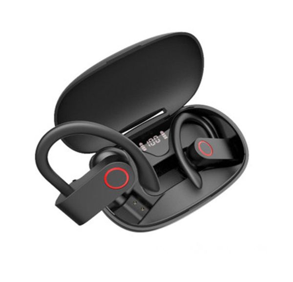 A9S Écouteur Bluetooth sans fil TWS avec affichage numérique Batteries Boîte de chargement Casque V50 True Stereo Écouteurs anti-transpiration With1640259