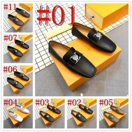 AA 15MODEL Lente Suède Heren Casual Schoenen Luxe Designer Loafers Italiaans Echt Leer Rijden Mocassins Slip op Herenschoen Plus Maat 46 A2