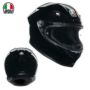 AA Designer-helm Volledig gezicht open Nieuwe Agv-motorhelm Ks Volledige helm Mannelijke en vrouwelijke fietsen Motor Volledige dekking Hardloophelm Anti-condens Lichtgewicht JIHB