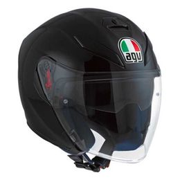 AA Designer Helm Helmen Moto AGV Integraalhelm K-5 JET SOLID BLACK XS WN-J8WR