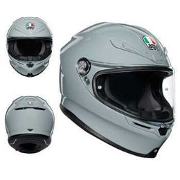AA Designer Helm Motorhelmen AGV Integraalhelmen AGV K6s Officiële Italiaanse Anti Mist Volledige Helm Mensa ndW voortekenen 3c Certifica WNE