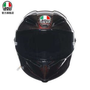 AA Designer Helm Motorhelmen AGV Integraal Crash PISTA GPRR Volledige Helm Koolstofvezel Racebaan Italiaanse productie Limited Editio WNZ