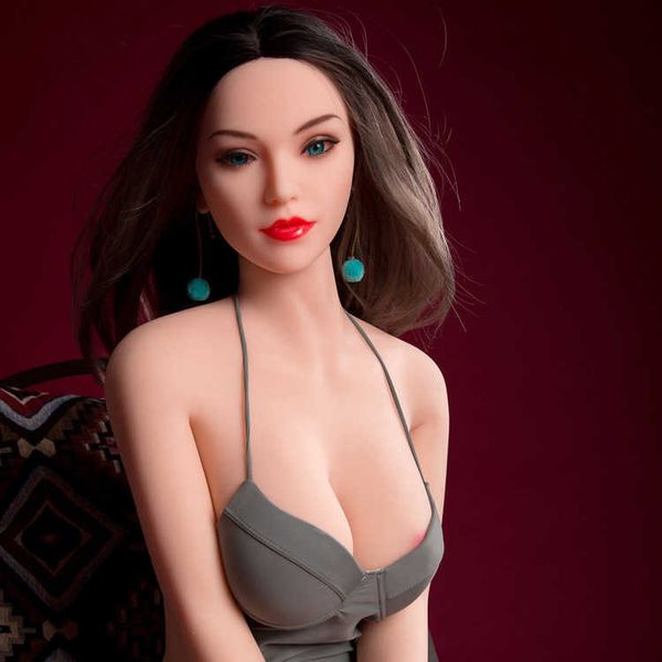 AA Designer Sex Doll Toys Unisexe Silicone Solide Poupée Solide Petit Sein Corps Complet Version Humaine Non Impact Gonflable Poupée Peut être Inséré pour Hommes JS3K