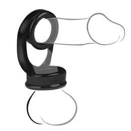 AA Designer Seksspeeltjes Unisex Zachte Mannelijke Dildo Scrotum Gebonden Penis Ringen Scrotum Bindende Kuisheidsgordel Lock Sperma Cock Ring seksspeeltje Voor Mannen Vertraging Ejaculatie