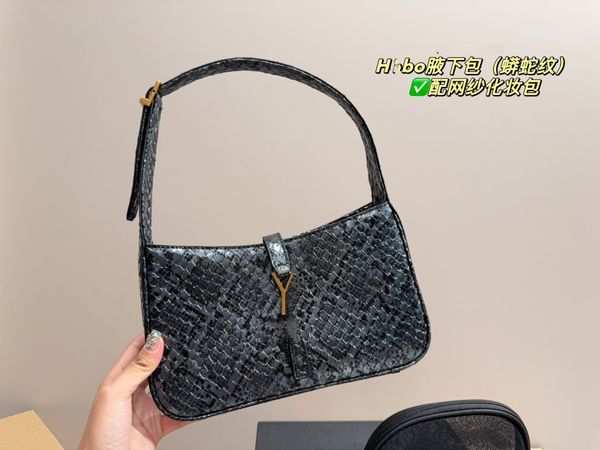 AA bolso bolso de diseñador mujer solo hombro cuero axila bolsos de hombro mujer totalizador bolsos de señora tamaño 25 cm totalizador bolsos de moda de lujo con caja M0205