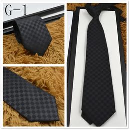 Aa cravate hommes conception hommes cravates mode cravate rayures motif broderie S Designers affaires Cravate cravates