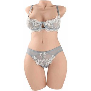 AA poupées de sexe nouveau demi réaliste TPE corps complet taille réelle amour jouet énormes poupées pour hommes 9.2 kg torse jouets