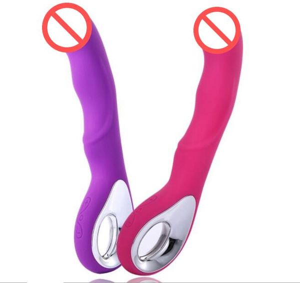 AA Sex Toys Unisex Potentes Vibradores de clítoris orales masturbación femenina 10 velocidades masajeador USB recargable impermeable AV Wand G-Spot Vibradores para mujeres