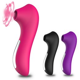 AA Sex Toys Vibromasseur d'aspiration unisexe Vibromasseur de succion rechargeable pour point G Stimulateur de clitoris Vagin Masseur de clitoris Jouets sexuels Sucker Masturbation féminine