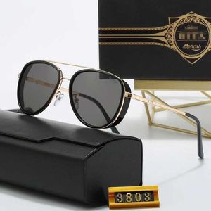 Aa Sungass of the Dita Classic Dita Lunettes de soleil Dita Rayons Radiation Verres de voyage de haute qualité verres de conduite Ins Sunglasses Mens Edition