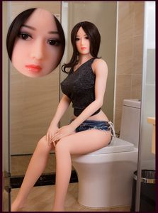 AA Muñeca unisex juguetes Muñeca sexual de silicona real Muñeca de amor japonesa juguetes sexuales para hombres masturbación culo grande y pecho con voz dulce