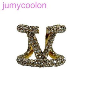 AA Vallenot Top Edition Designer Rings Delate Crystal Crystals Ring Metal Taille Il est nouveau avec la boîte d'origine