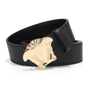 AA112 er Ceinture d'affaires en cuir pour hommes et femmes, classique, Design à la mode, superbe Style, très bon, joli