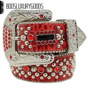 AA112 r ceinture Bb Simon ceintures pour hommes femmes brillant diamant ceinture le troyen rouge Jet AB Cintura Uomo Boosgoods