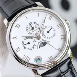 AAA 3A Qualität 6656 Männer Uhren 42mm Automatische Mechanische Bewegung Saphirglas Leder Band Mit Geschenk Box uhr 1