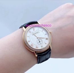 AAA AIAPIU Designer Unisexe Mécanique de luxe Mécanique de luxe Haute édition Montres publique 176000 Nouveau 36mm 15103or Rose Gold Original Diamond Mechanical Neutral Watch