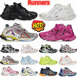 AAA Designer Track Runners 7.0 Casual schoenplatform Merk Transmit sense heren dames BOURGONDIË Deconstruction Tracks plate-forme platte sneakers schoenen 35-46